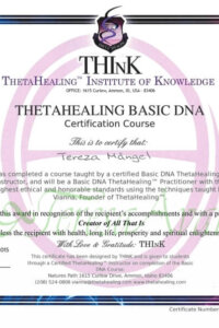20150118_1152712012112_sertifikaat_instruktor_THInK_Theta_Healing_Institute_of_Knowledge_TeresaMangel_ENG