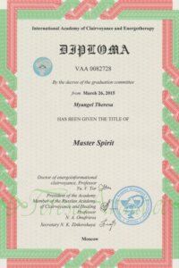 20150326_0082728_diplom_magisterspirit_IACEP_International_Academy_of_Clairvoyance_and_Energopsychology_TeresaMangel_ENG