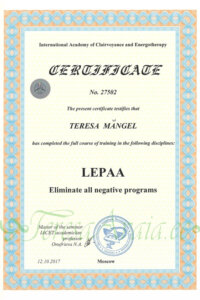 20171012_27502_sertifikaat_practitioner_IACEP_International_Academy_of_Clairvoyance_and_Energopsychology_TeresaMangel_ENG