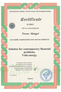 20180417_28831_sertifikaat_practitioner_IACEP_International_Academy_of_Clairvoyance_and_Energopsychology_TeresaMangel_ENG