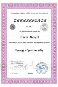 20190417_30514_sertifikaat_practitioner_IACEP_International_Academy_of_Clairvoyance_and_Energopsychology_TeresaMangel_ENG